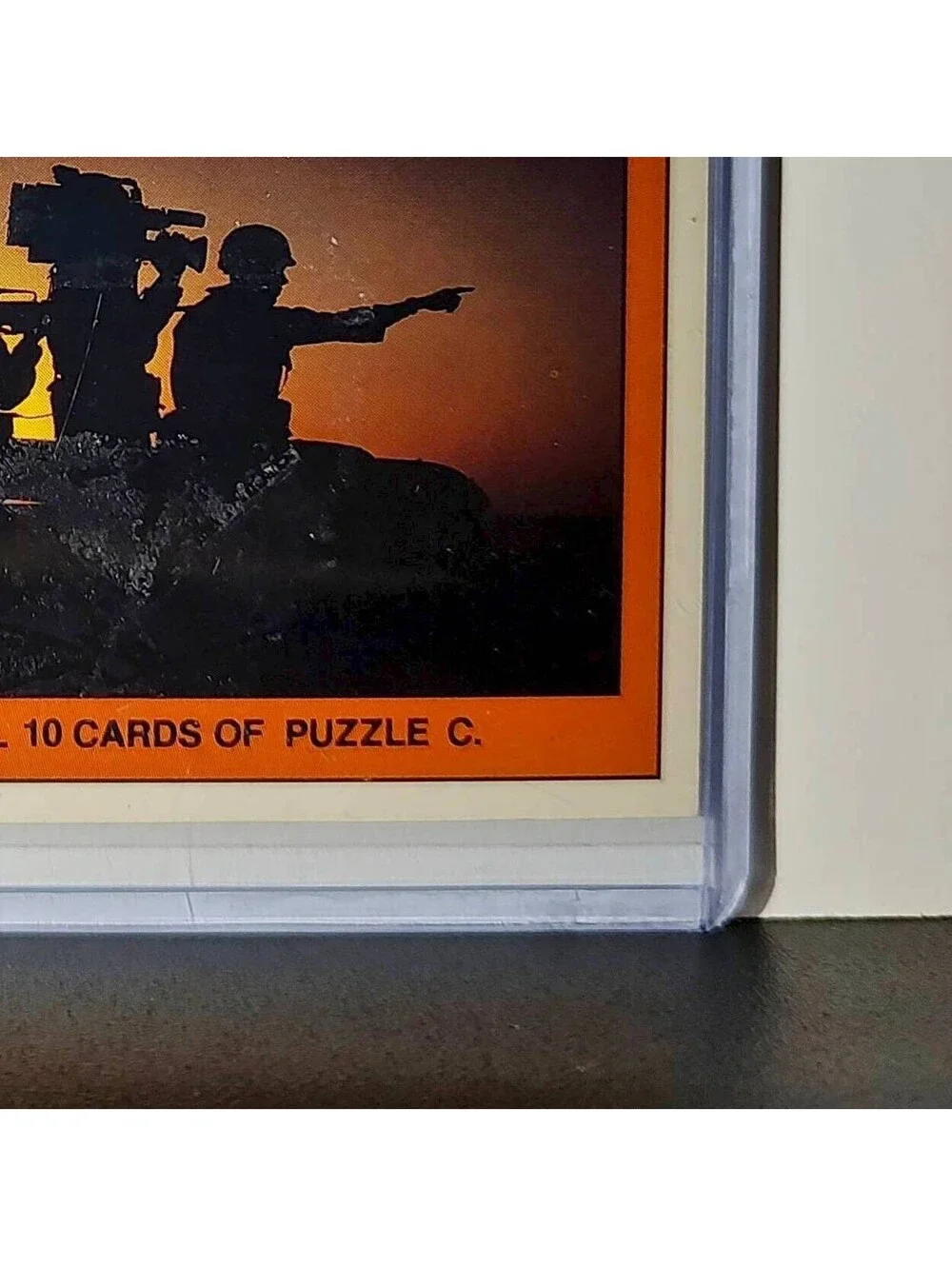 United Nations Flag 1991 Topps Desert Storm #33 Sticker Card